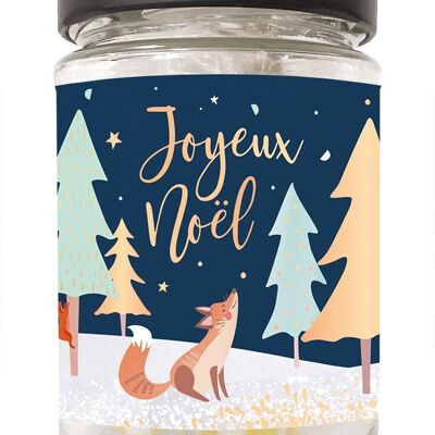 Noël - Bonbons en verrine 80g fin d'année « Joyeux Noël » 3