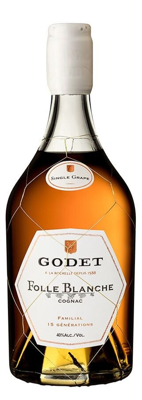 Cognac GODET Folle Blanche 700ml 40%vol.