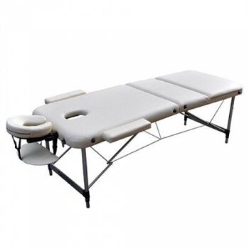 Table de massage ZENET ZET-1049 taille L crème 1