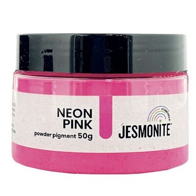 JESMONITE PIGMENTPULVER FLUO 50G ROSA