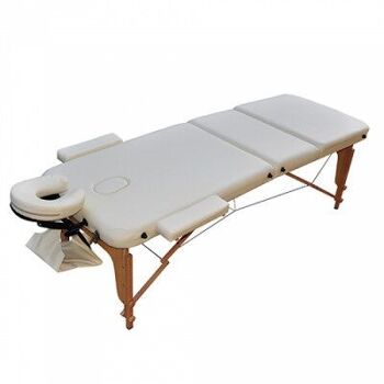 Table de massage ZENET ZET-1047 taille L crème 2