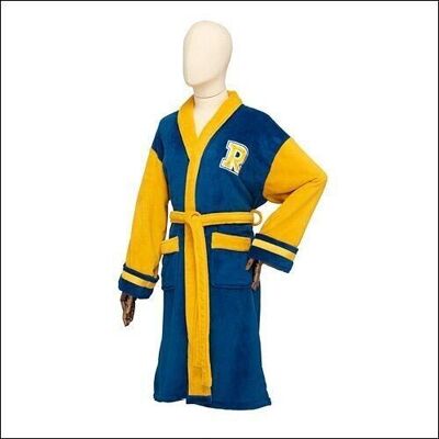 Riverdale Archie Bomber Blue and Yellow Robe
