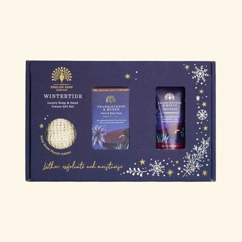 Wintertide Luxury Soap and Hand Cream Gift Set