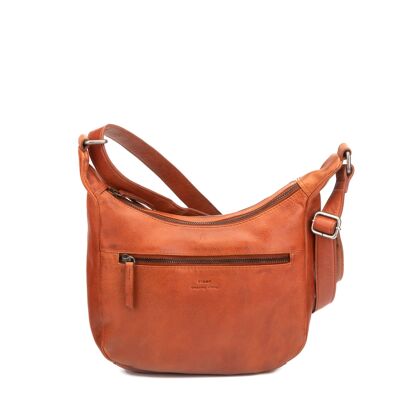 STAMP ST3241 bag, woman, washed leather, leather color