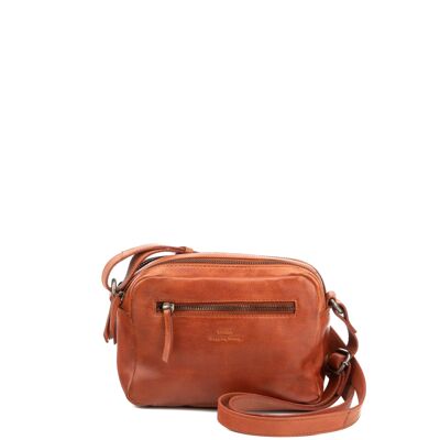 STAMP ST3243 bag, woman, washed leather, leather color
