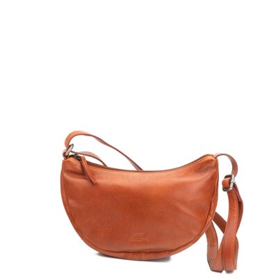 STAMP ST3244 bag, woman, washed leather, leather color