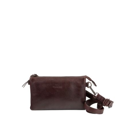 STAMP ST3245 bag, women, washed leather, brown