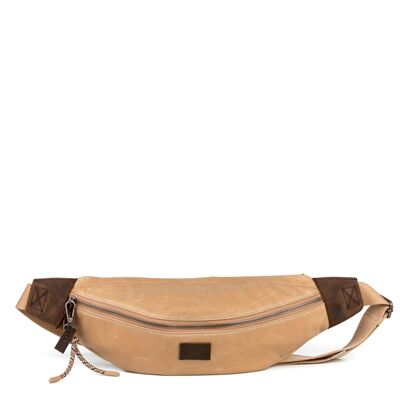 STAMP ST2416 waist bag, woman, canvas, beige