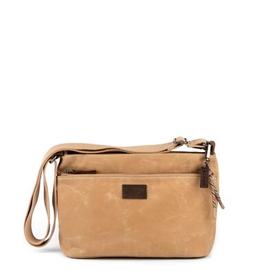 STAMP ST2417 bag, woman, canvas, beige