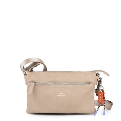 STAMP ST7602 bag, woman, eco-leather, beige