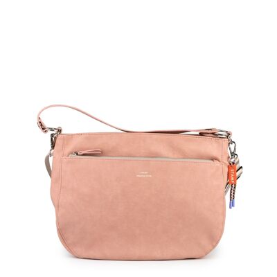 Borsa STAMP ST7603, donna, ecopelle, rosa