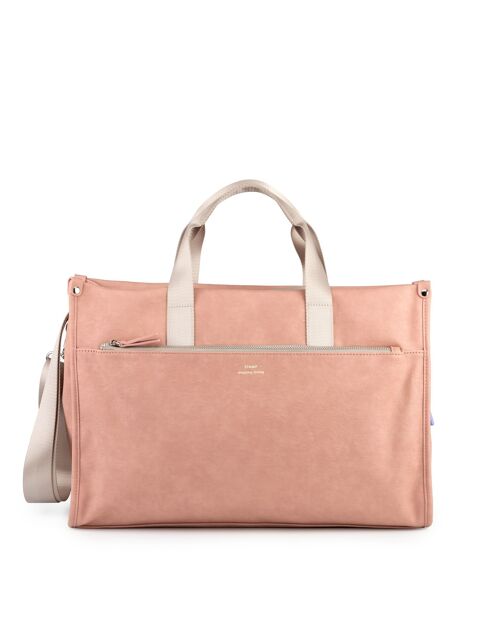 Bolso/maleta STAMP ST7606, mujer, ecopiel, color rosa