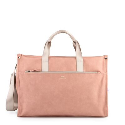 Bolso/maleta STAMP ST7606, mujer, ecopiel, color rosa