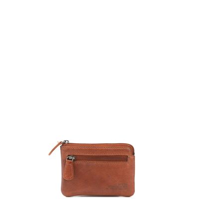 STAMP ST3502 coin holder, man, cowhide, leather color