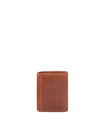 Portefeuille STAMP ST3598, homme, cuir de vachette, couleur cuir 1