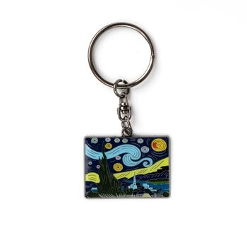 Starry Night - Van Gogh - Keychain 2
