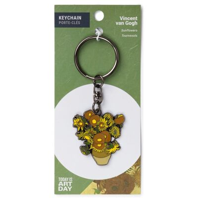 Sonnenblumen - Van Gogh - Schlüsselanhänger