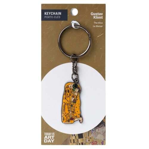 The Kiss - Gustav Klimt - Keychain