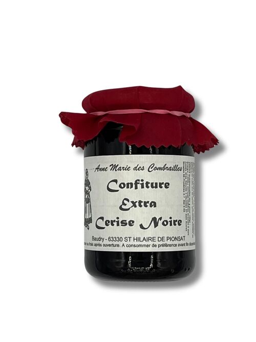 CONFITURE CERISE NOIRE 370gr BAUDRY