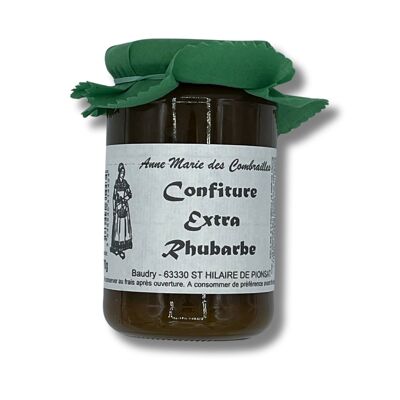 CONFITURE EXTRA RHUBARBE 370G BAUDRY