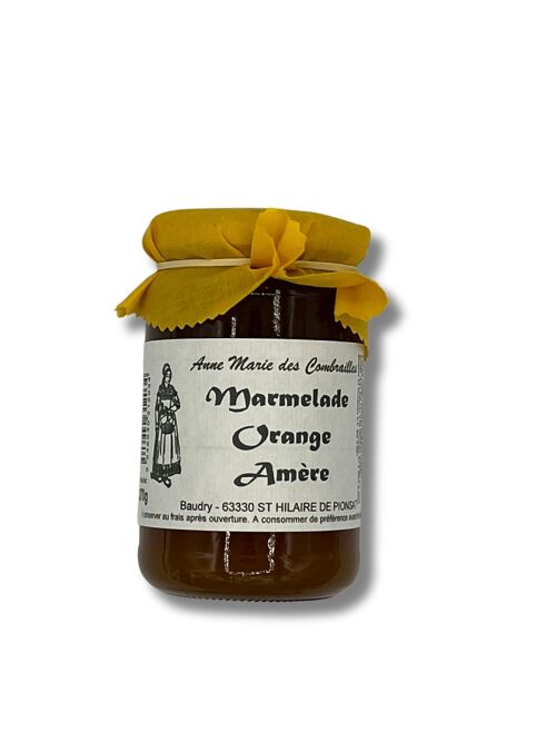 MARMELADE ORANGE AMERE 370 GR BAUDRY