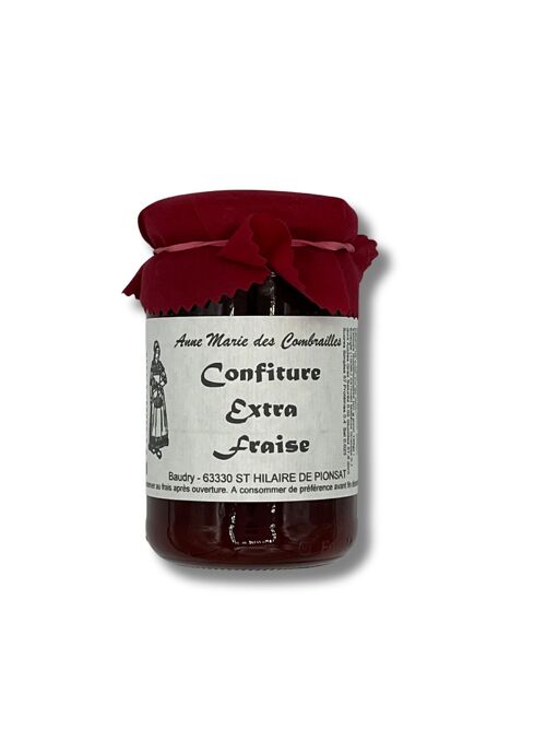 CONFITURE EXTRA FRAISE 370GR BAUDRY