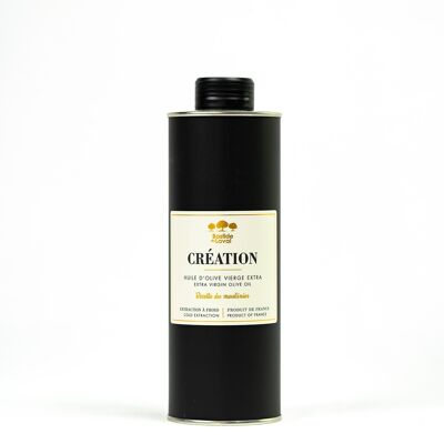 Creation olive oil 50cL can - Old vintage - France