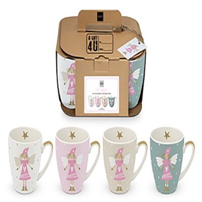 Mugs Lucy Set of 4