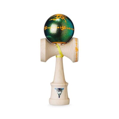 KROM KENDAMA „SLAYDAWG DA GANG SUN DAWG“ • Geschicklichkeitsspielzeug aus Holz