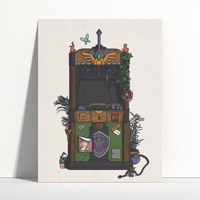 Poster - Zelda Arcade