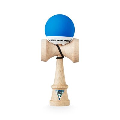 KROM KENDAMA "POP RUBBER DARK BLUE" • wooden skill toy