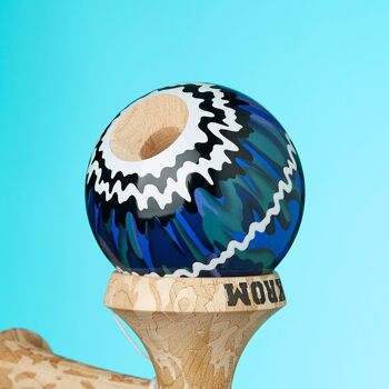 KROM KENDAMA "PLASTICITY UMBRA" • wooden skill toy 5