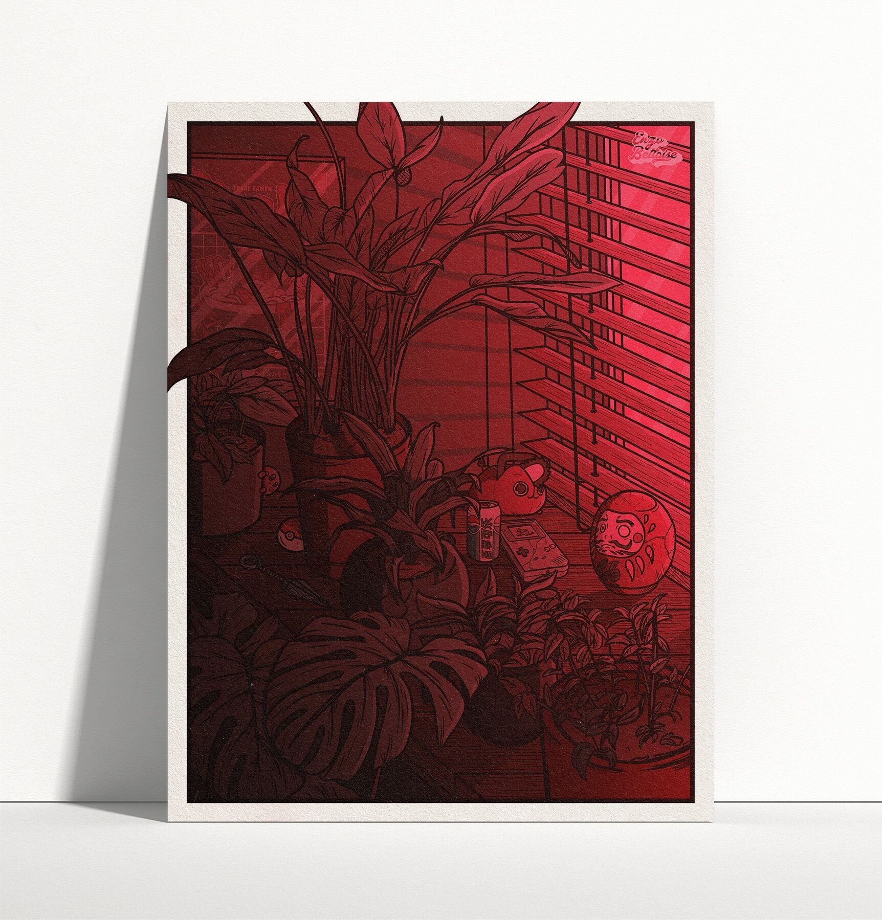 Poster - Ufficio notturno