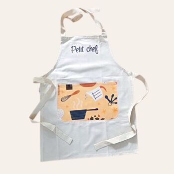 Tablier de cuisine pour enfant "Petit chef" 1