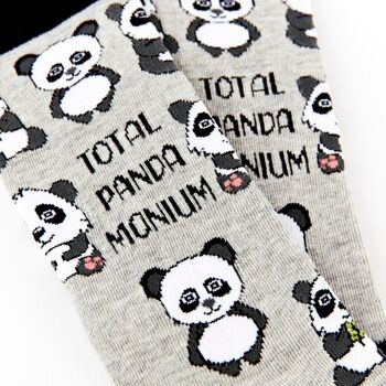 Chaussettes unisexes Total Pandamonium 4