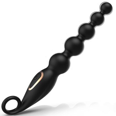 Plug anal recargable con 10 modos de vibración