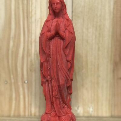 Madonna (Virgen María) en cera Rock Red