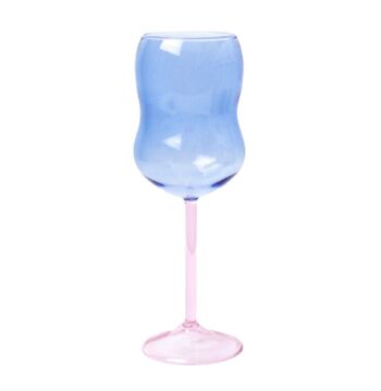 Coupe de verre à vin de champagne de couleur 8