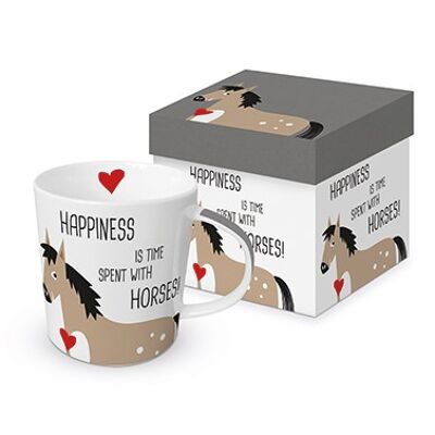 Trend Mug GB Happiness & Horses