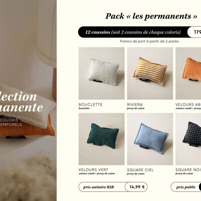 Permanents: 12 timeless cushions