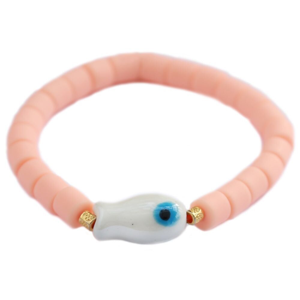 Bracelet poisson coloré pêche