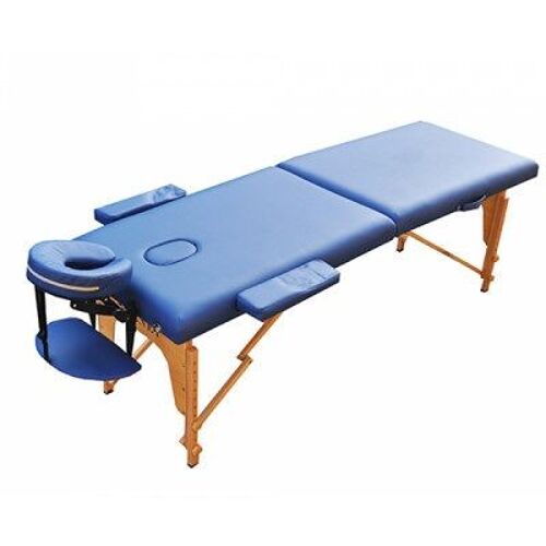 Massage table Zenet ZET-1042 size M navy blue