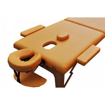 Table de massage Zenet ZET-1042 taille M jaune 2
