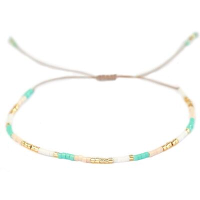 Armband miyuki colori turquoise