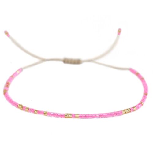 Armband miyuki pink