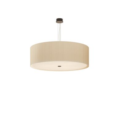 E2 ELIZABETH Pleated Suspension Lamp Exclusive Handmade in Italy