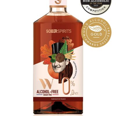 Alkoholfreie Spirituosen - Sober Spirits W 0.0% 50cl – Alternative zu Bourbon Whiskey