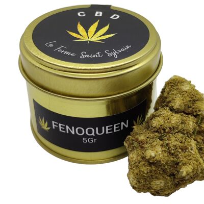 CBD ORGANIC Flowers for infusion - Fenoqueen variety - 5g