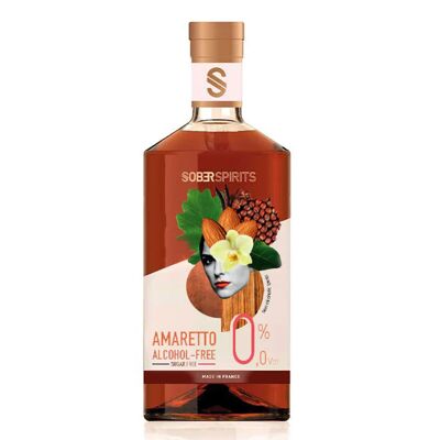 Bebidas espirituosas sin alcohol - Bebidas espirituosas sobrias Amaretto 0.0% 50cl