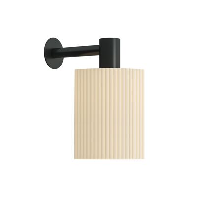 E11 LADY D Pleated Wall Lamp Exclusive Handmade in Italy